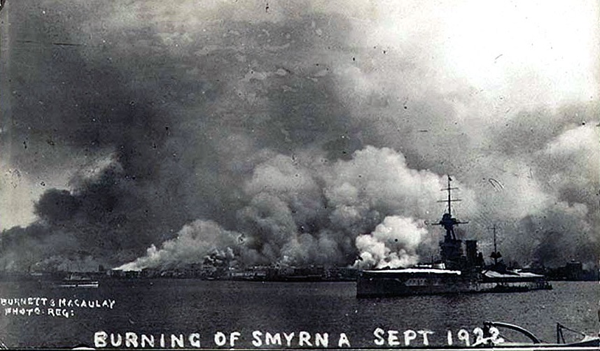 Smyrna ablaze,  1922. 