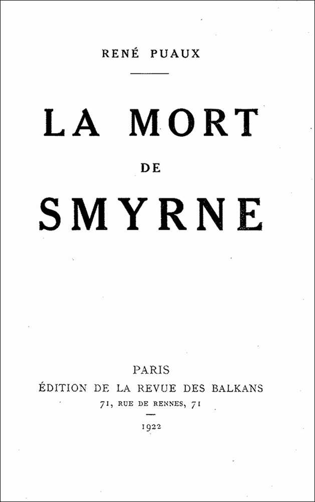 la mort de smyrne