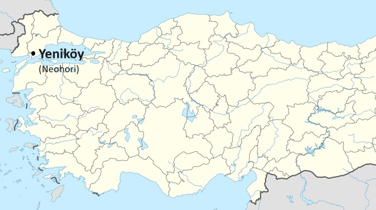 yenikoy map