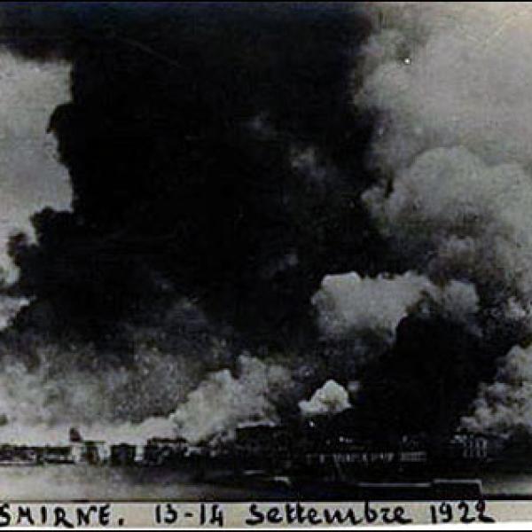 Smyrna ablaze, 1922.